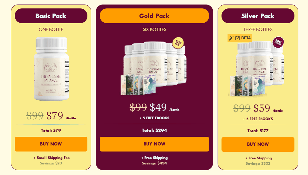 3 Days Thyrafemme Balance  Offer